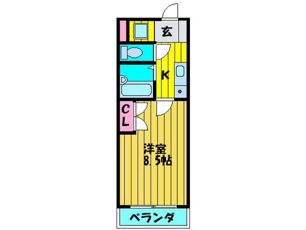 ウエスティン１８の物件間取画像